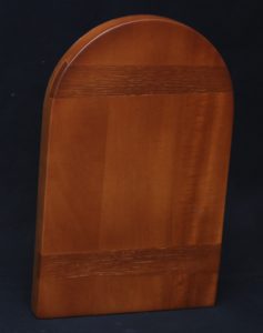 Iconography Supplies - Gessoed Board - Round Top 21 x 32.2 cm