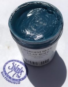 Iconography Supplies - Bardini-Blue-Gilding-Clay-Bole